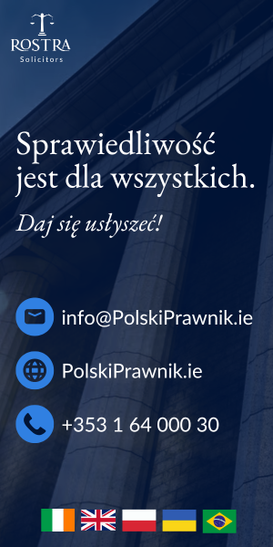 Rostra polski prawnik w Dublinie 